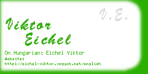 viktor eichel business card